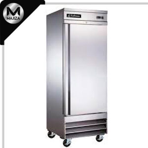 Congelador Vertical 1 Puerta Sólida Acero Inoxidable 21 Pies Icehaus CV-1PS-SS-01